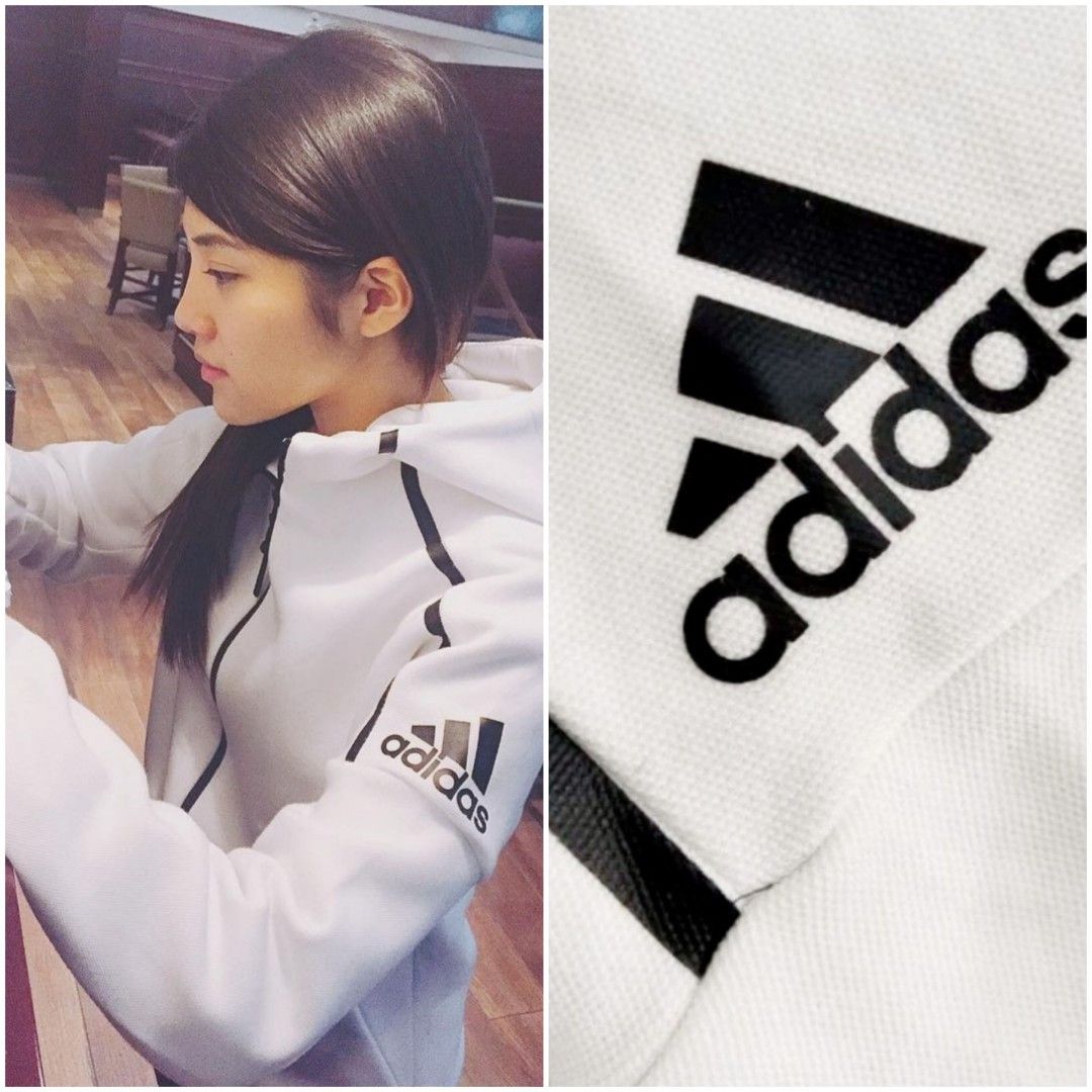 Zip Hoodie Adidas ZNE 2.0 preloved Fesyen Wanita Pakaian