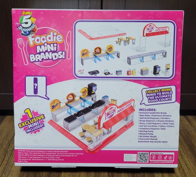 Zuru Foodie Mini Brands Mini Food Court Hobbies Toys Toys Games