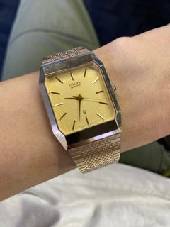Citizen tank style hotsell watch