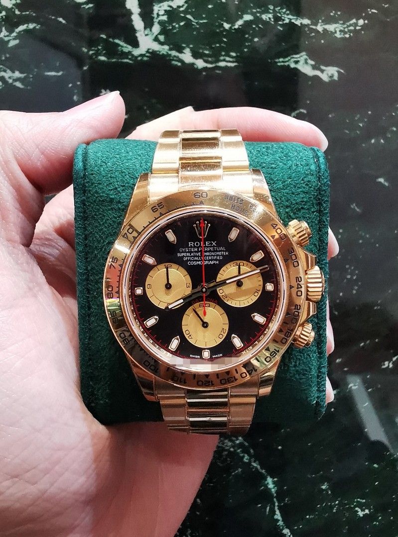 Rolex paul newman gold sale