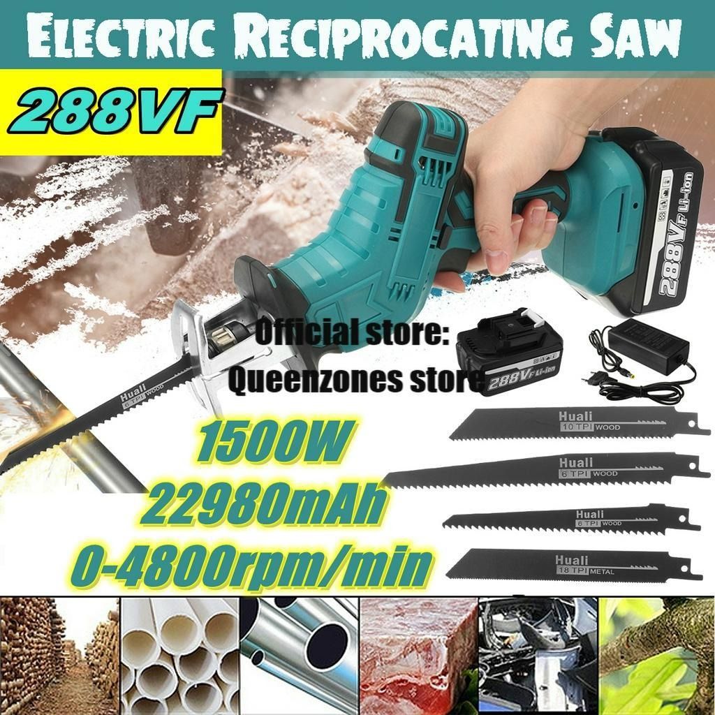 288VF 4000rpmmin Cordless Electric Reciprocating Saw Variable