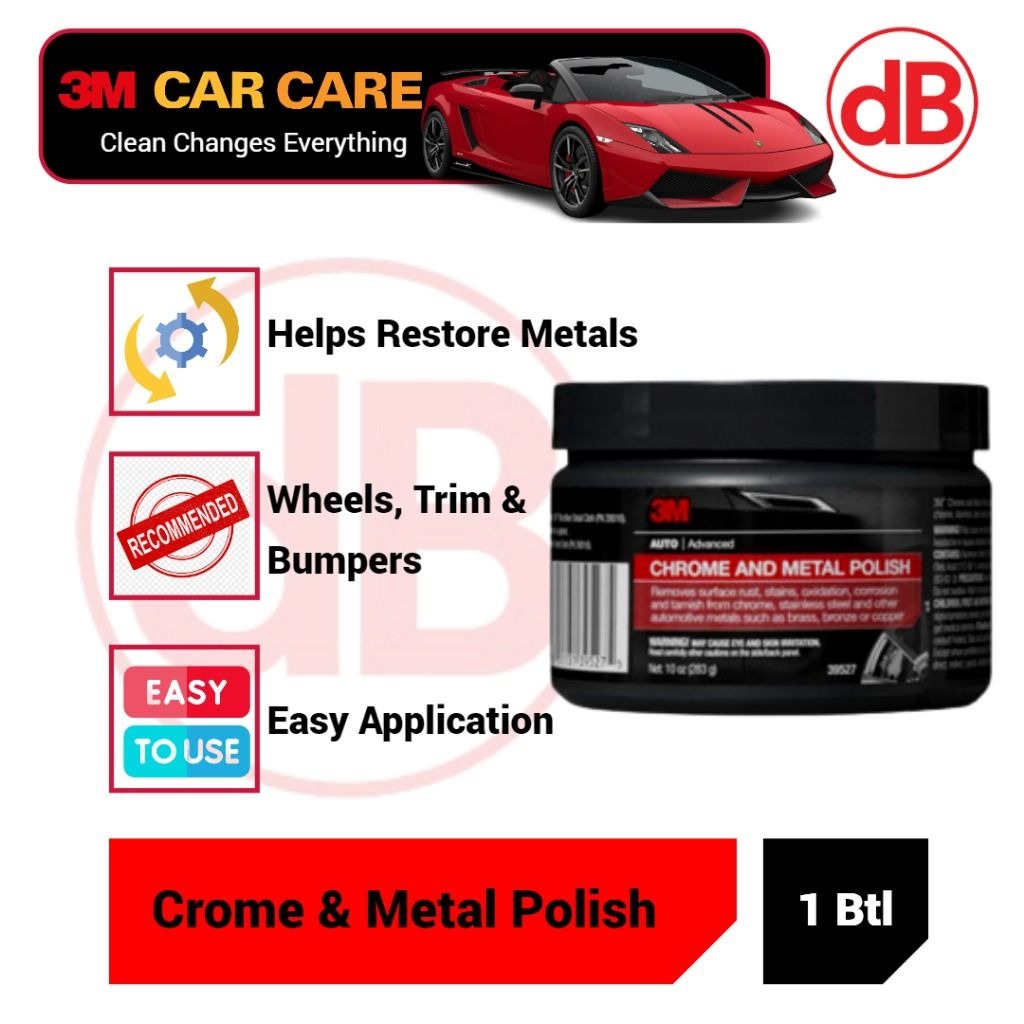 3M™ Chrome and Metal Polish