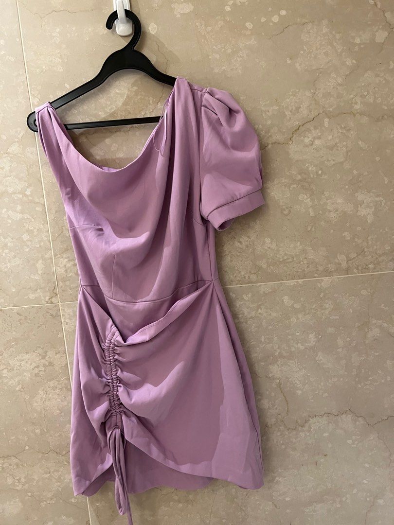FAST DEAL 400 BY KANE Today dress Aussie Australia Label Lilac Purple Mini Dress 8 SMALL Princess Polly Zara Dissh