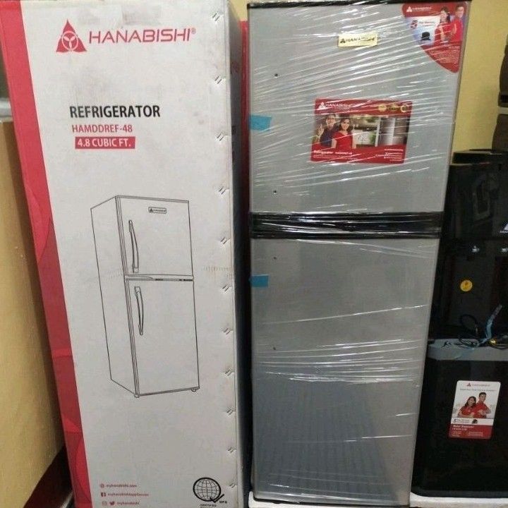 4.8cu.ft Hanabishi Refrigerator HAMDDREF-4.8 (Category: Refrigerators and Freezers) located in Bulacan. Submitted by BeccaHB (Listing ID 1259546303, Image 1). Description: Description💯 ✅4.8 cubic feet. ✅Direct cool (frost). ✅Top mounted fridge. ✅Mechanical temperature control. ✅Adjustable leg. ✅Energy Saving..
