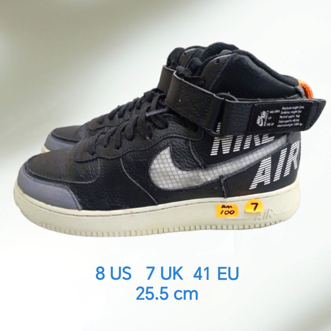 8 US 7 UK 41EU 25.5 cm Nike Airforce 1 prelove item Men s Fashion