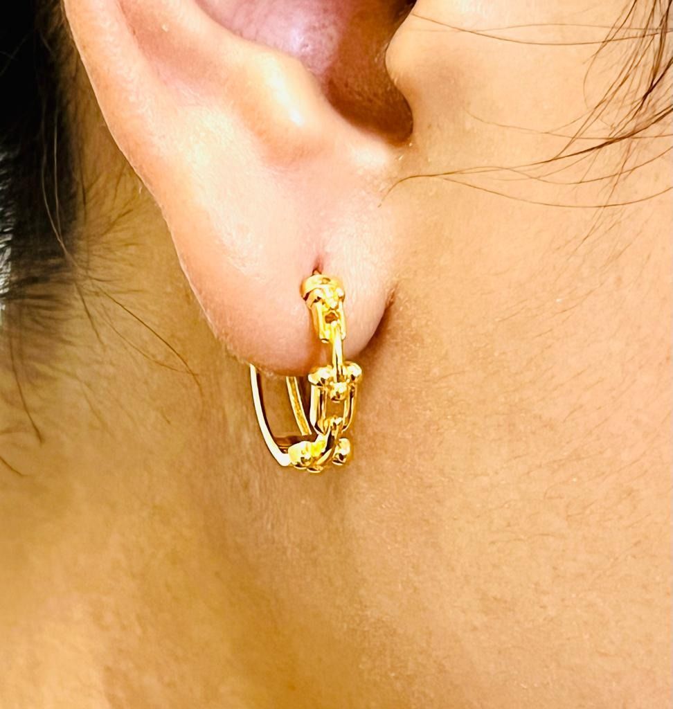 916 22K Gold Earring Pendant W6534 W6535 X7374 Women s