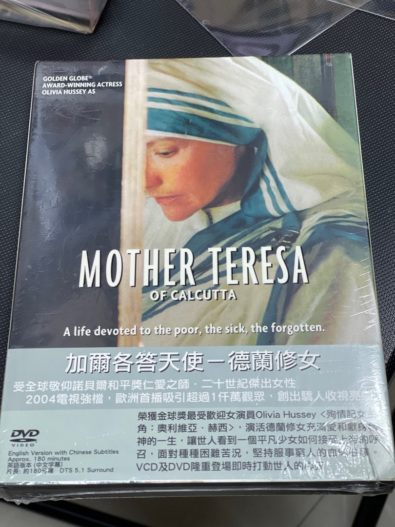 加爾各答天使- 德蘭修女DVD Mother Teresa of Galcutta DVD 全新未開封