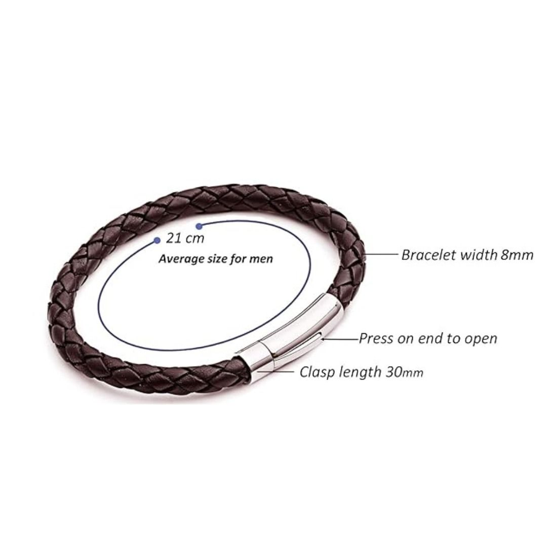 Ernest jones mens leather bracelets store