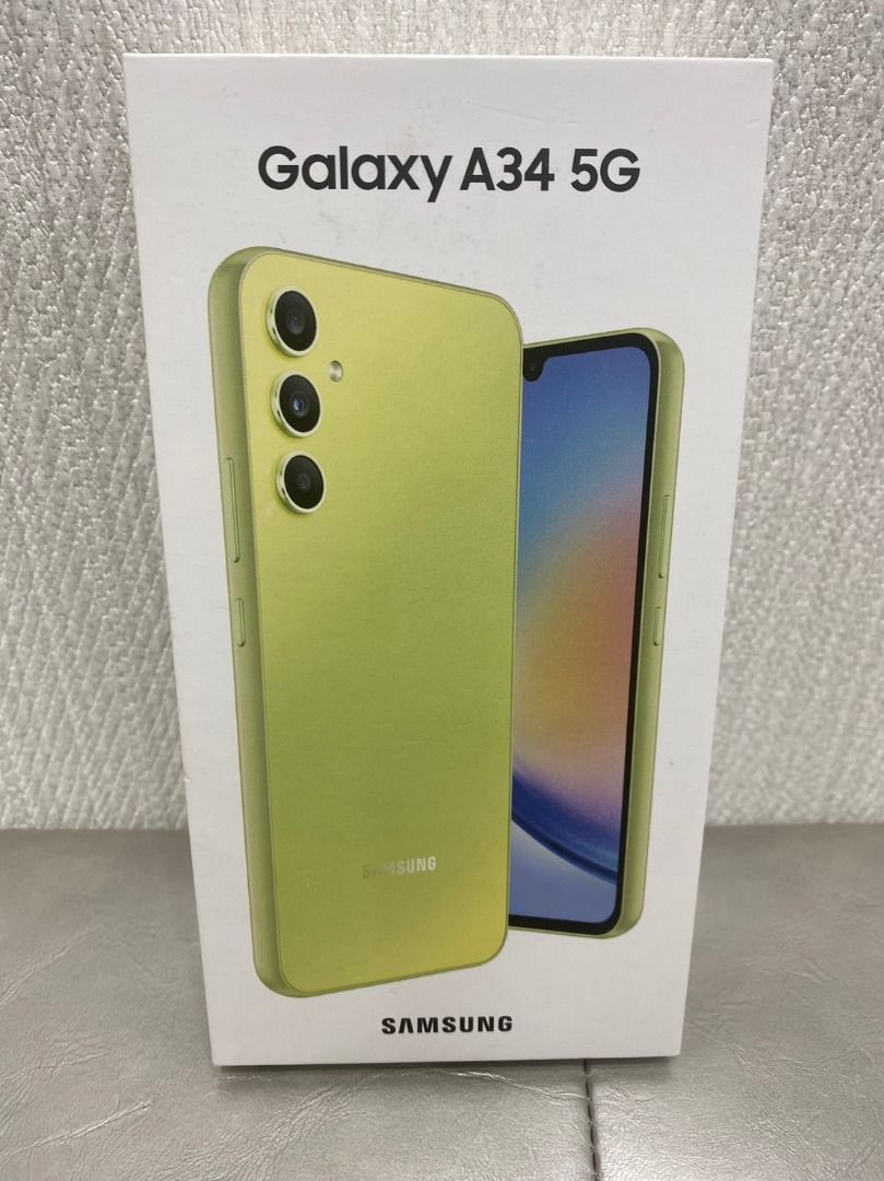 柏格納】三星A34 8G 128G 6.6吋綠#全新機#拆封未使用#大里中興店99034