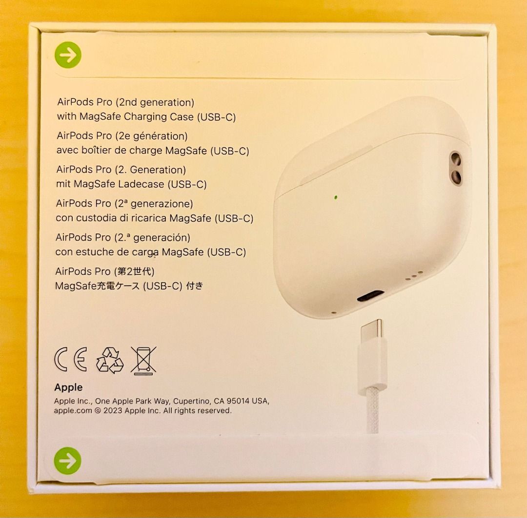 全新未開AirPods Pro 2 (第2代) (2nd Generation) (with MagSafe