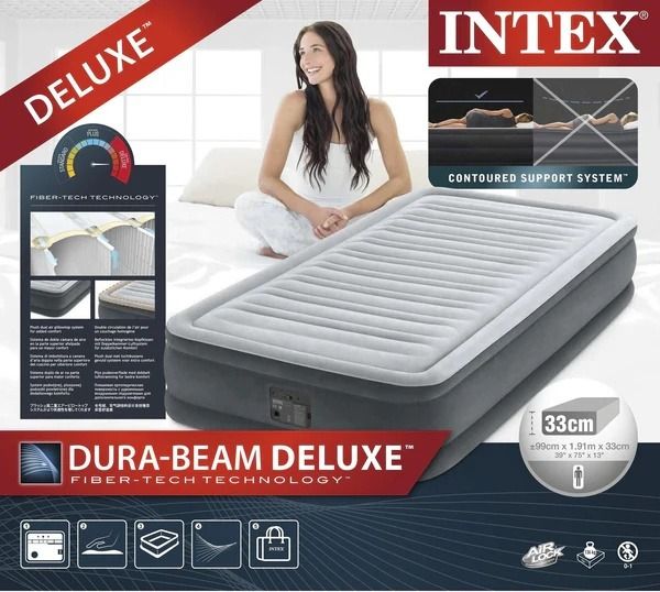 Intex air mattress shop dura beam plus