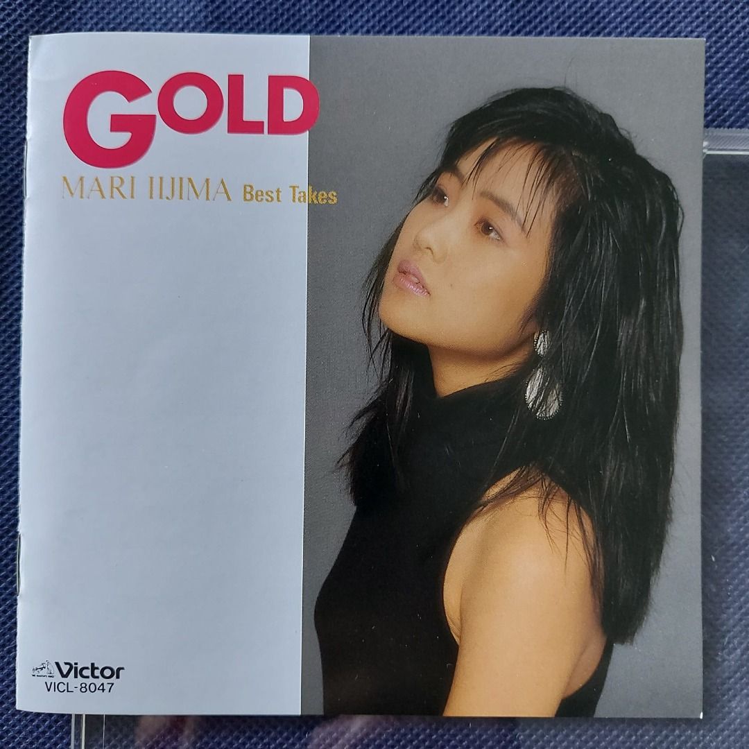 飯島真理mari iijima - Best takes．GoLd 精選CD (91年Victor 日本版 