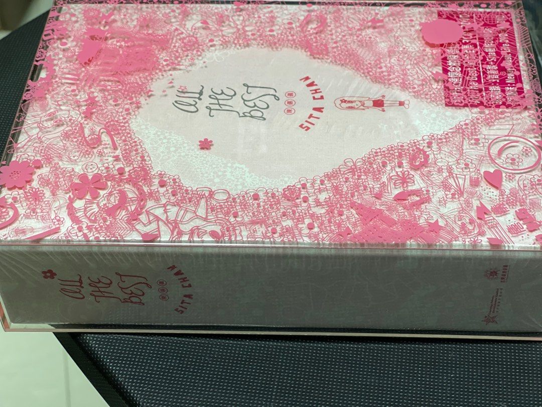 陳僖儀sita chan all the best 紀念全集(3CD + 2DVD) 首批限量硬膠盒版