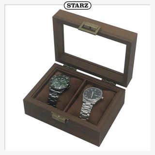 Glenor Co Valet Jewelry Watch Box for Men - Carbon Fiber Texture Organizer  with Glass Top, Drawer & …See more Glenor Co Valet Jewelry Watch Box for