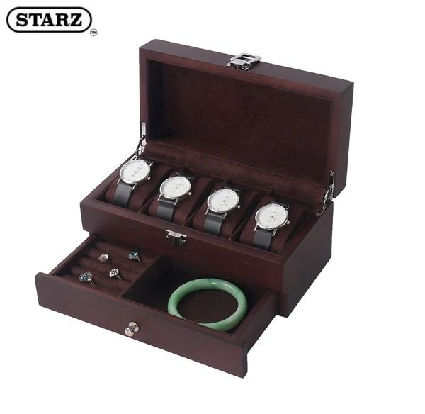 Watch box cheap for 4 watches