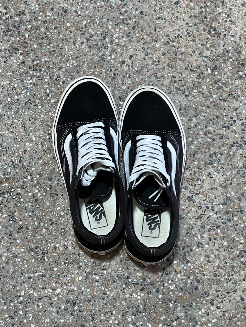 How to clean best sale vans old skool black