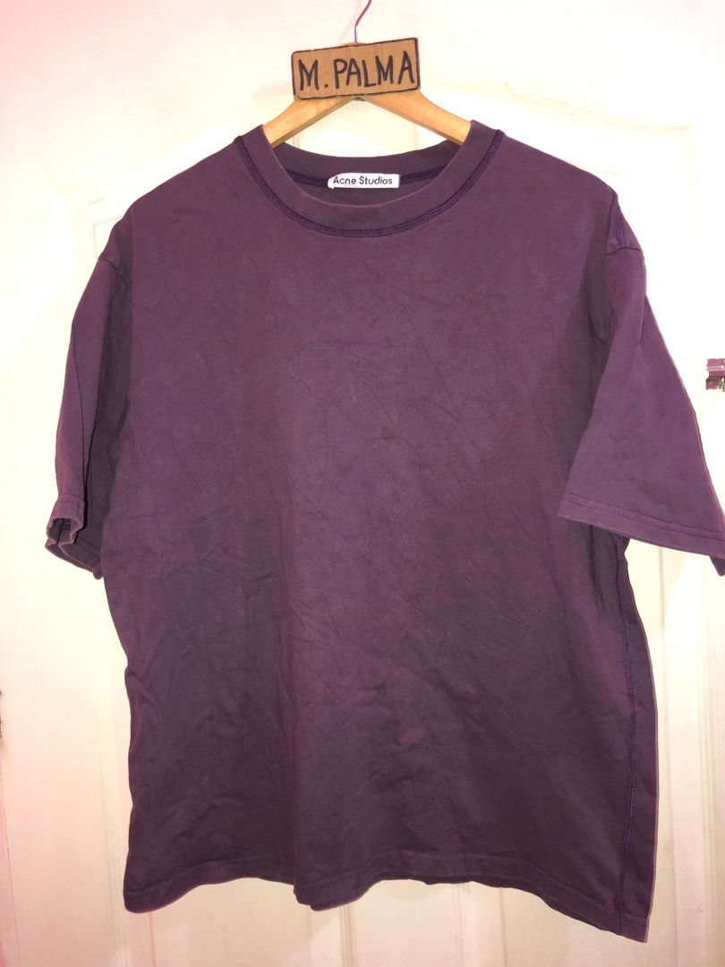Acne studios basic logo purple shirt medium 22x27.5 (Category: Tshirts & Polo Shirts ) located in Manila. Submitted by marisianshop (Listing ID 1259590766, Image 1). Description: Acne studios basic logo purple shirt medium 22x27.5.
