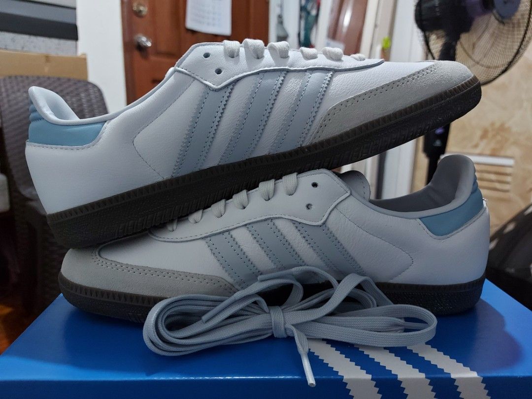 Adidas Samba OG (Category: Sneakers) located in Mandaluyong City. Submitted by mcvon (Listing ID 1259503146, Image 3). Description: For Sale!!! Adidas Samba OG "Halo" Sz.9US BRAND NEW & ORIGINAL.