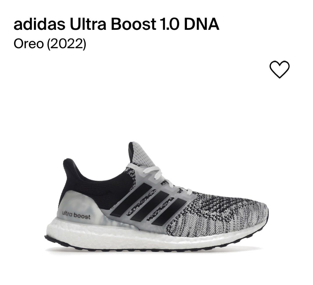 Adidas Ultra Boost 1.0 DNA Oreo Men s Fashion Footwear Sneakers
