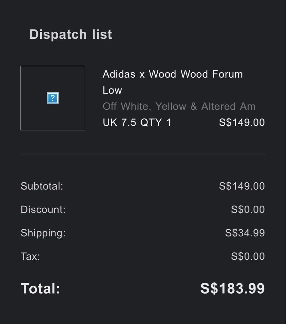 Adidas x Wood Wood Forum Low Men s Fashion Footwear Sneakers on