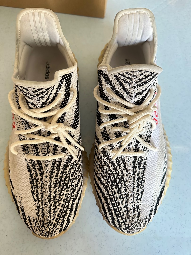 Adidas Yeezy Boost 350 V2 Zebra Men s Fashion Footwear Sneakers