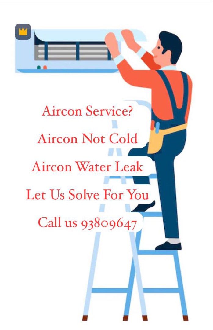 Aircon ServiceAircon Water LeakAircon Not ColdAircon Chemical Wash