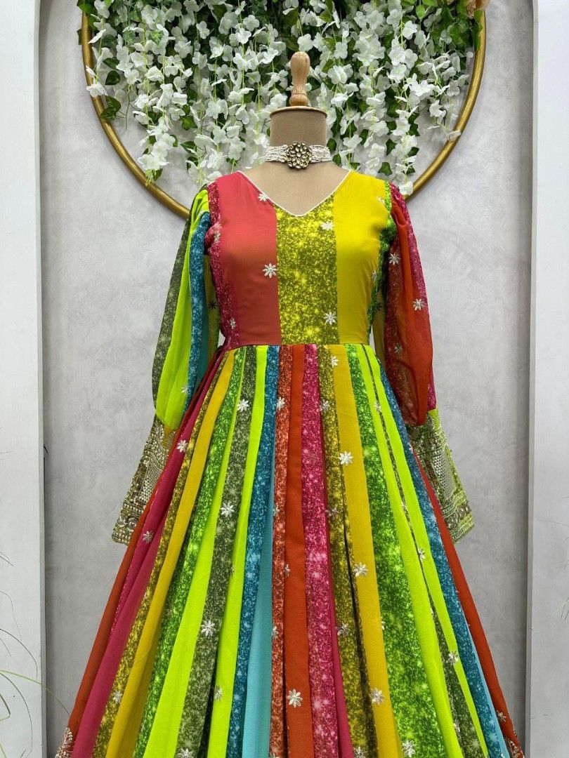 Frock model anarkali dress store