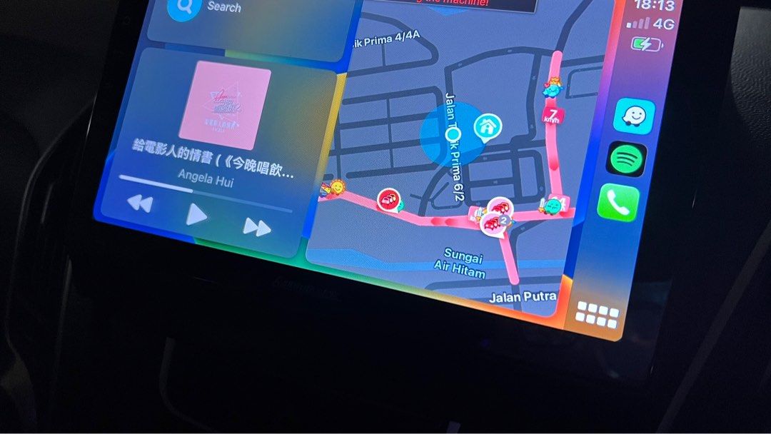 Android player (Category: Other Audio Equipment) located in Puchong. Submitted by sirdk (Listing ID 1259577420, Image 2). Description: Head unit and all cable with 6 speakers and etc 1 full box but (NO CARLINK KIT n NO TYRE PRESSURE GUARD).