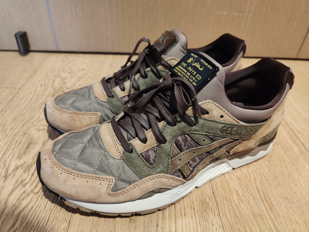 ASICS Gel-Lyte V SBTG Kicks Lab Phys Ed US11, 男裝, 鞋, 波鞋