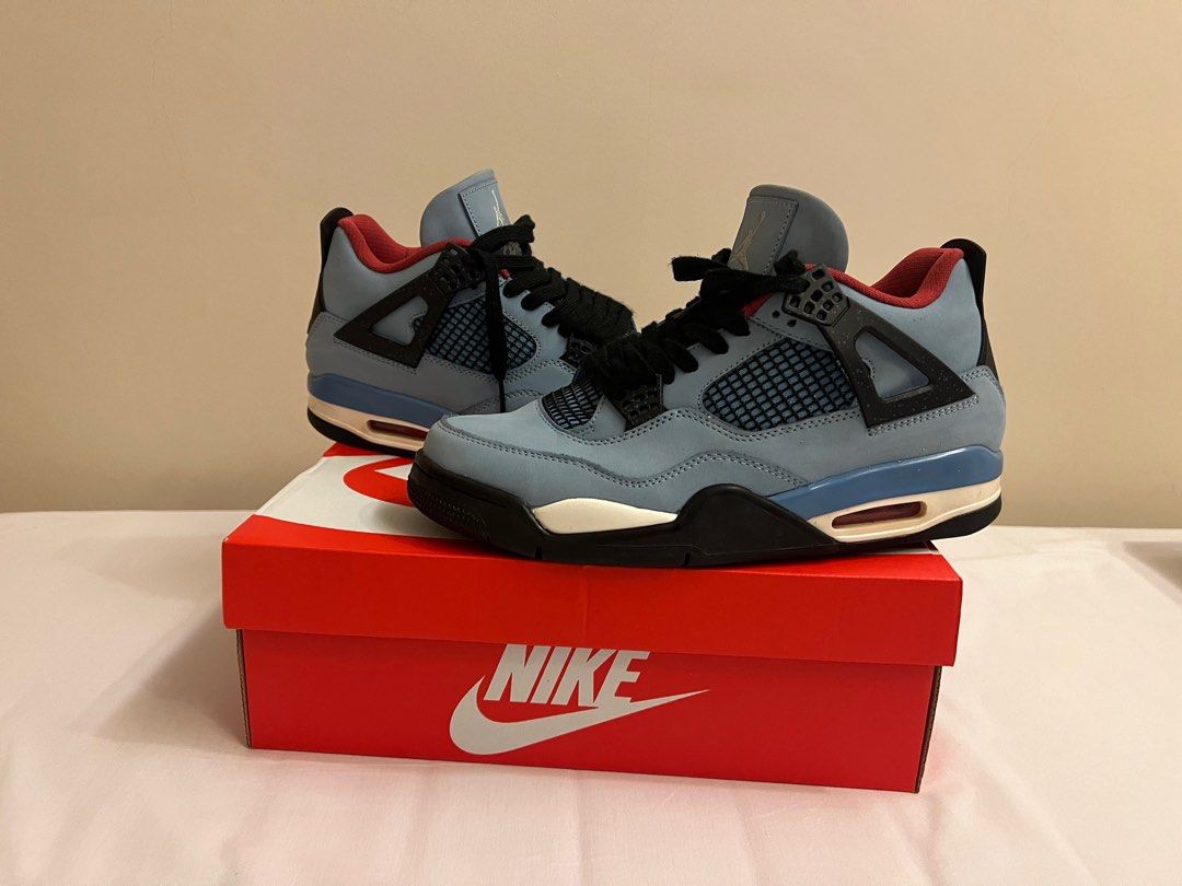 Jordan 4 travis scott box hot sale