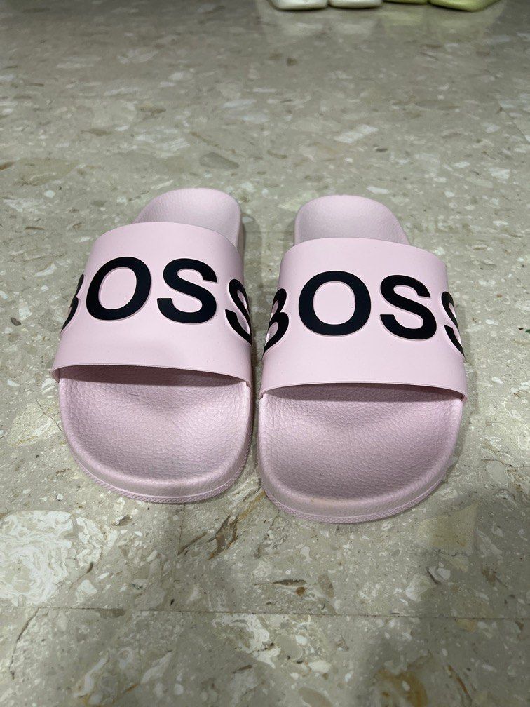 Ladies hugo clearance boss sliders