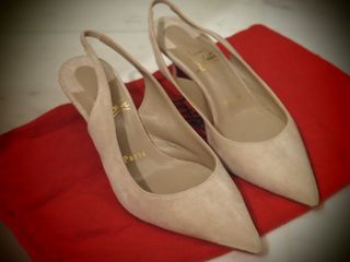 Christian louboutin slingbacks outlet