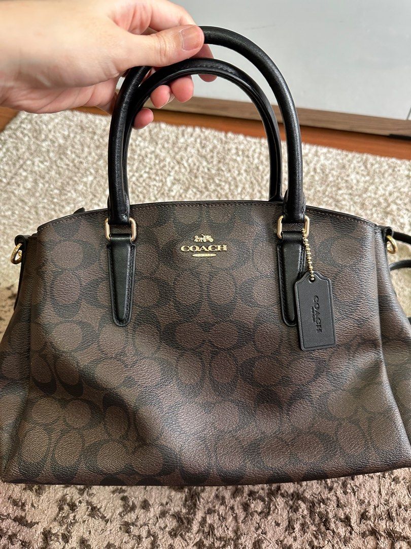 Coach sage satchel sale