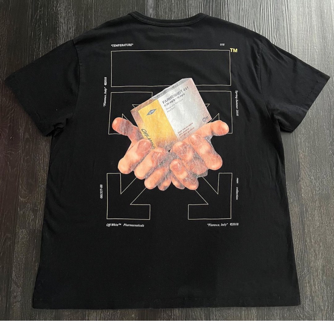 Off white fahrenheit 451 pill box clearance