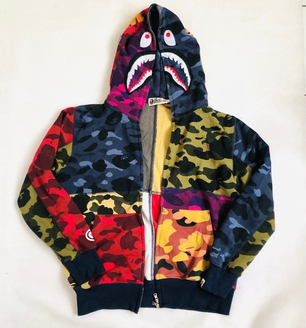 Mix camo hot sale crazy shark