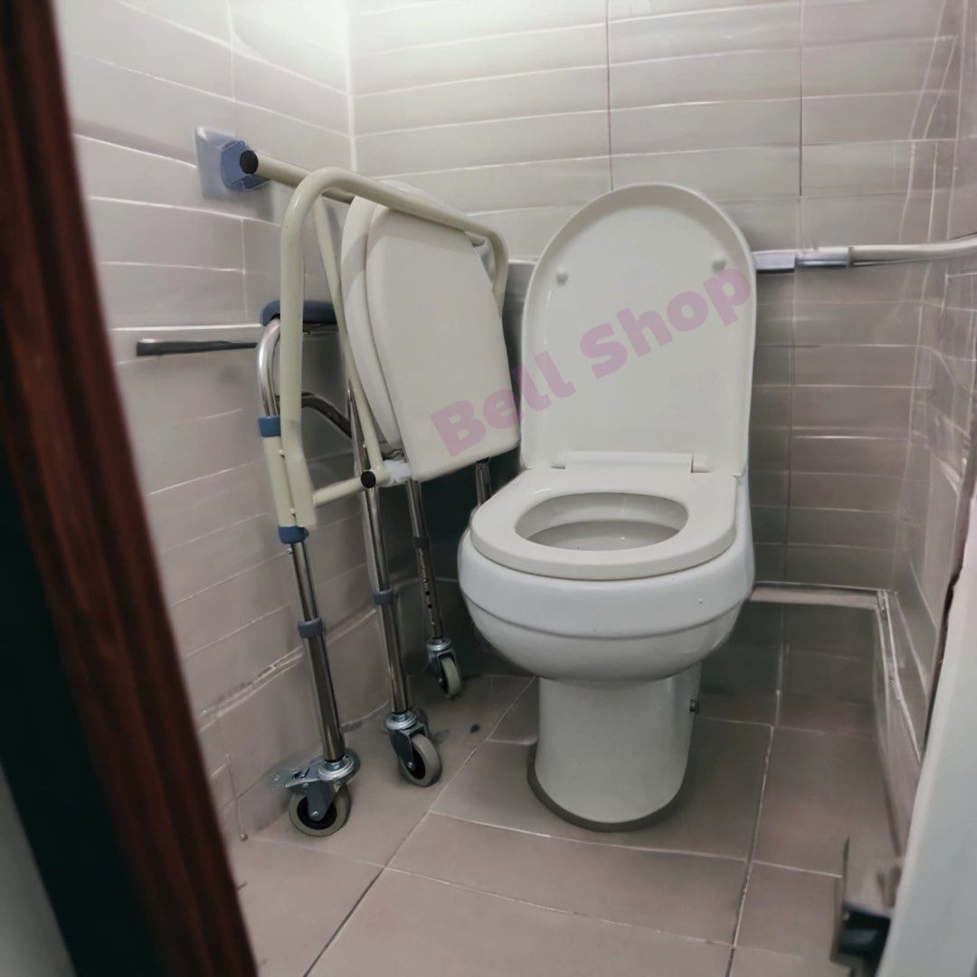 Basic Commode Chair with or without wheels types as toilet heightening ...