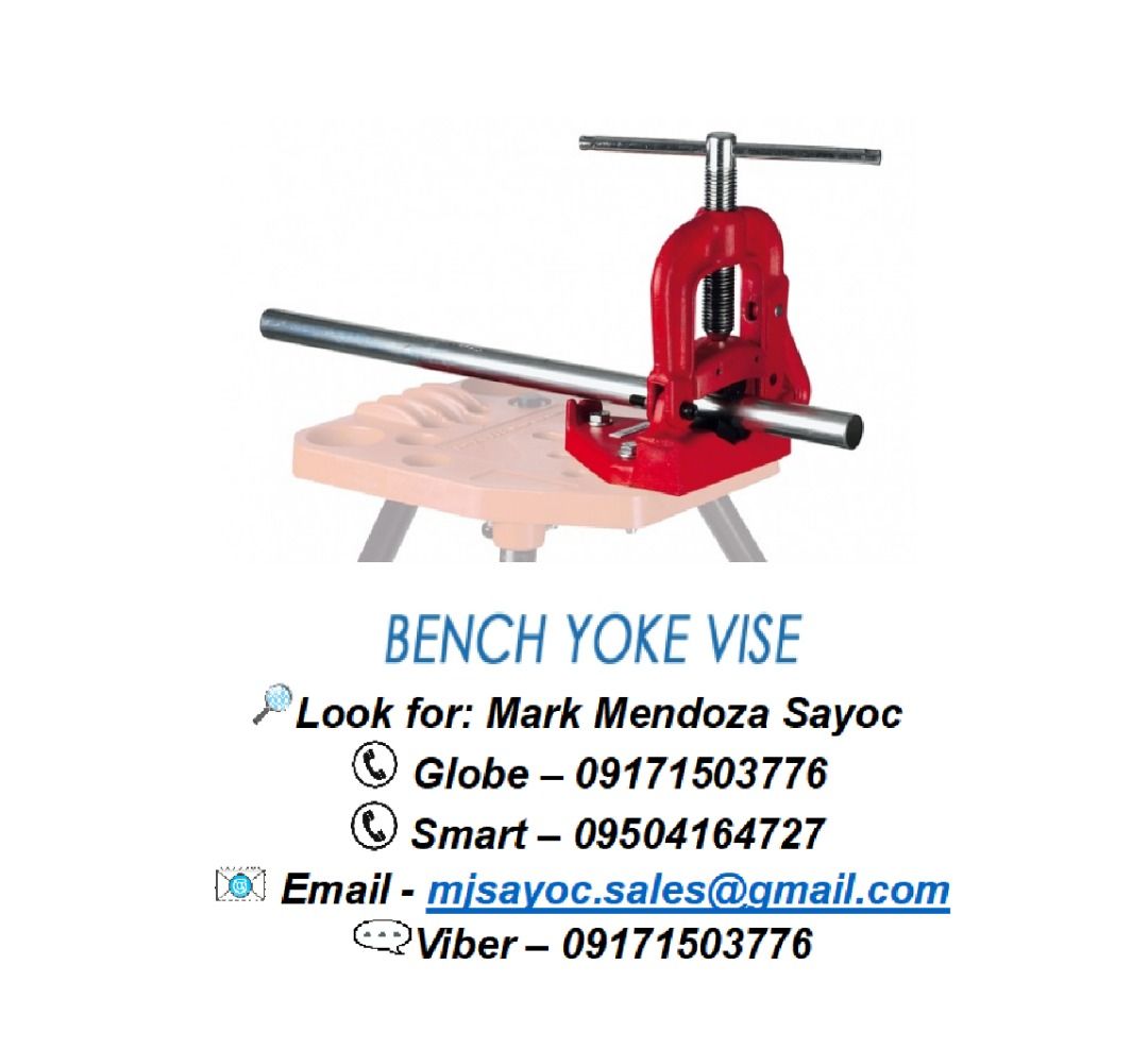 BENCH YOKE VISE, Commercial & Industrial, Construction Tools