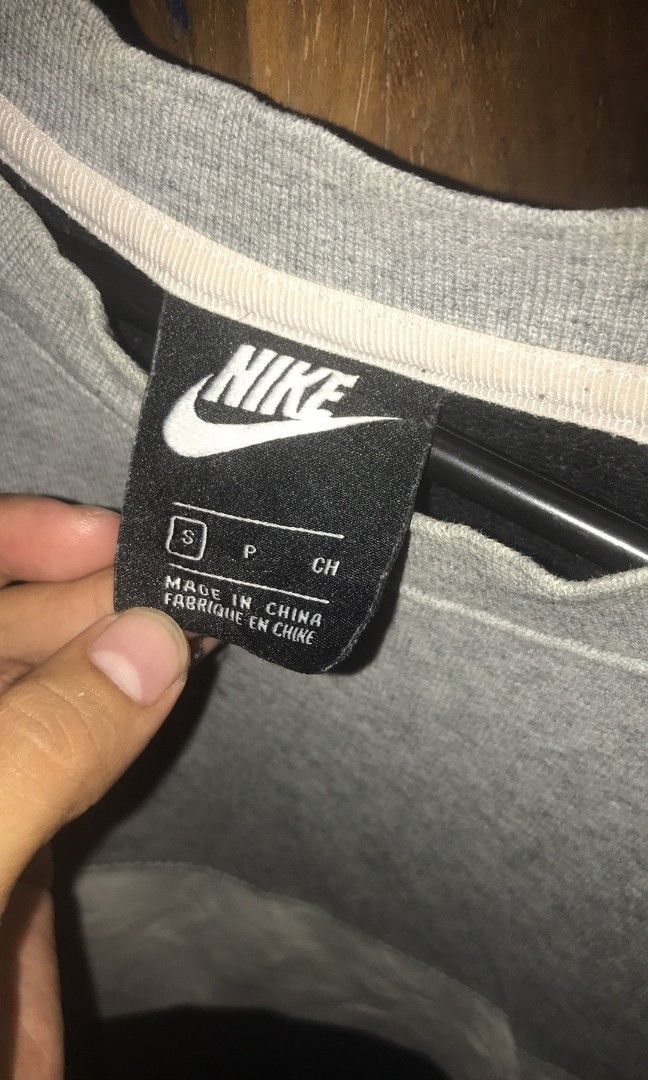 nike big logo pants