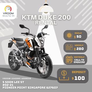 Motorcycle cheap rental cost