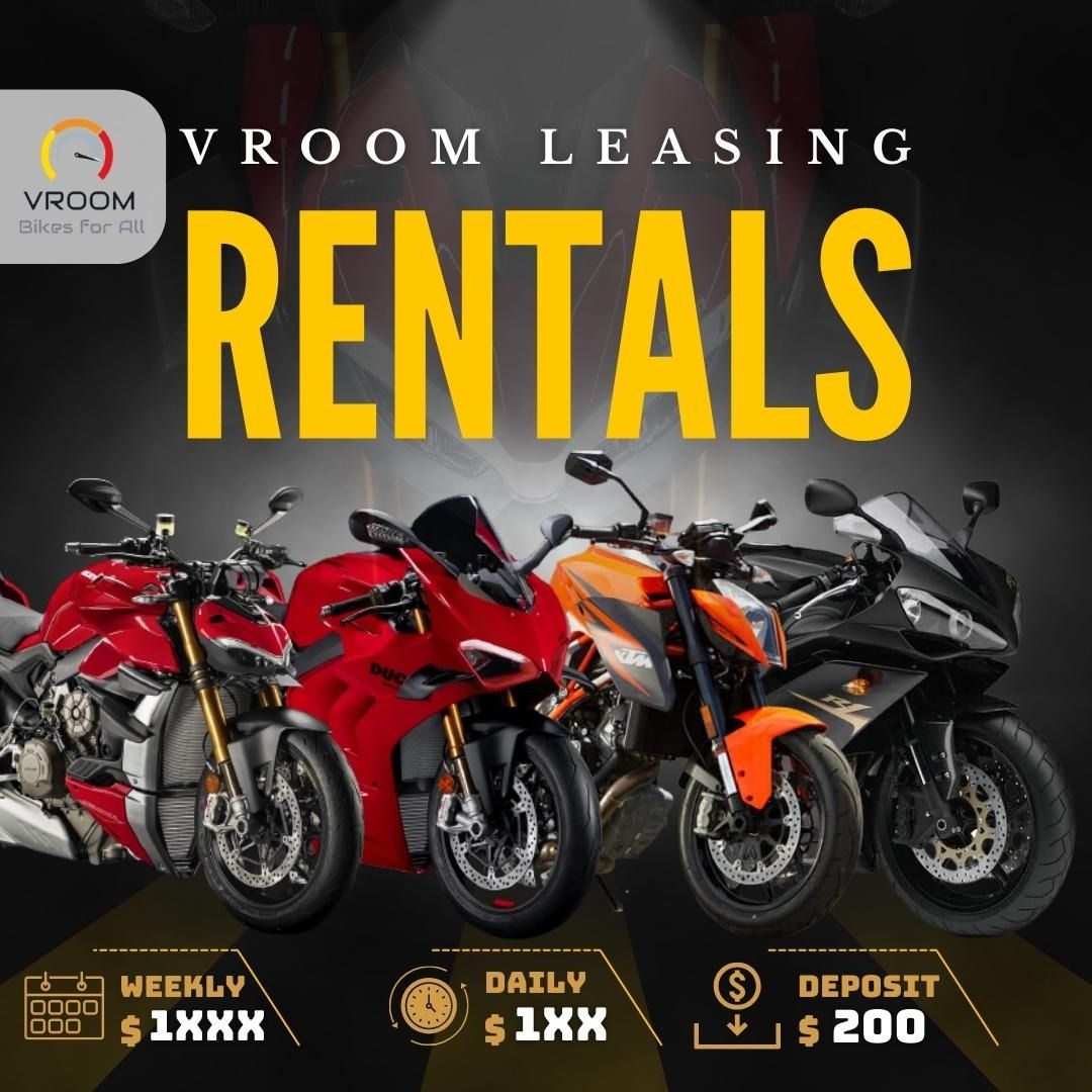 BIKE RENTAL R6 R1 FZ8 FZ8N YAMAHA SUPERDUKE SUPERDUKE
