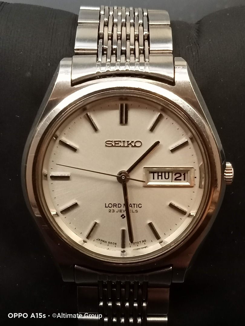 Seiko lord store matic history