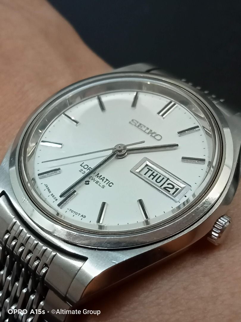 Birthday Watch September 1968 First Original Batch Seiko 5606