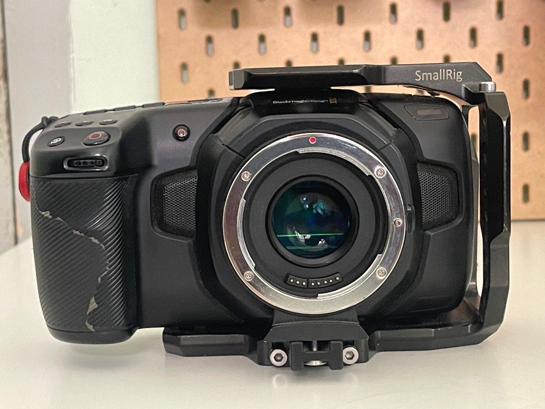 BMPCC4K + EF MOUNT SPEEDBOOSTER Blackmagic design pocket cinema