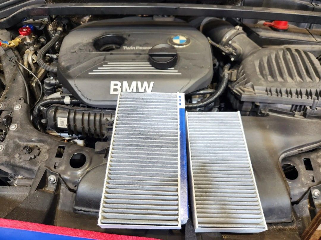 BMW F48 X1 Servicing Using Motul XClean 5W40 Engine Oil, Oil Filter