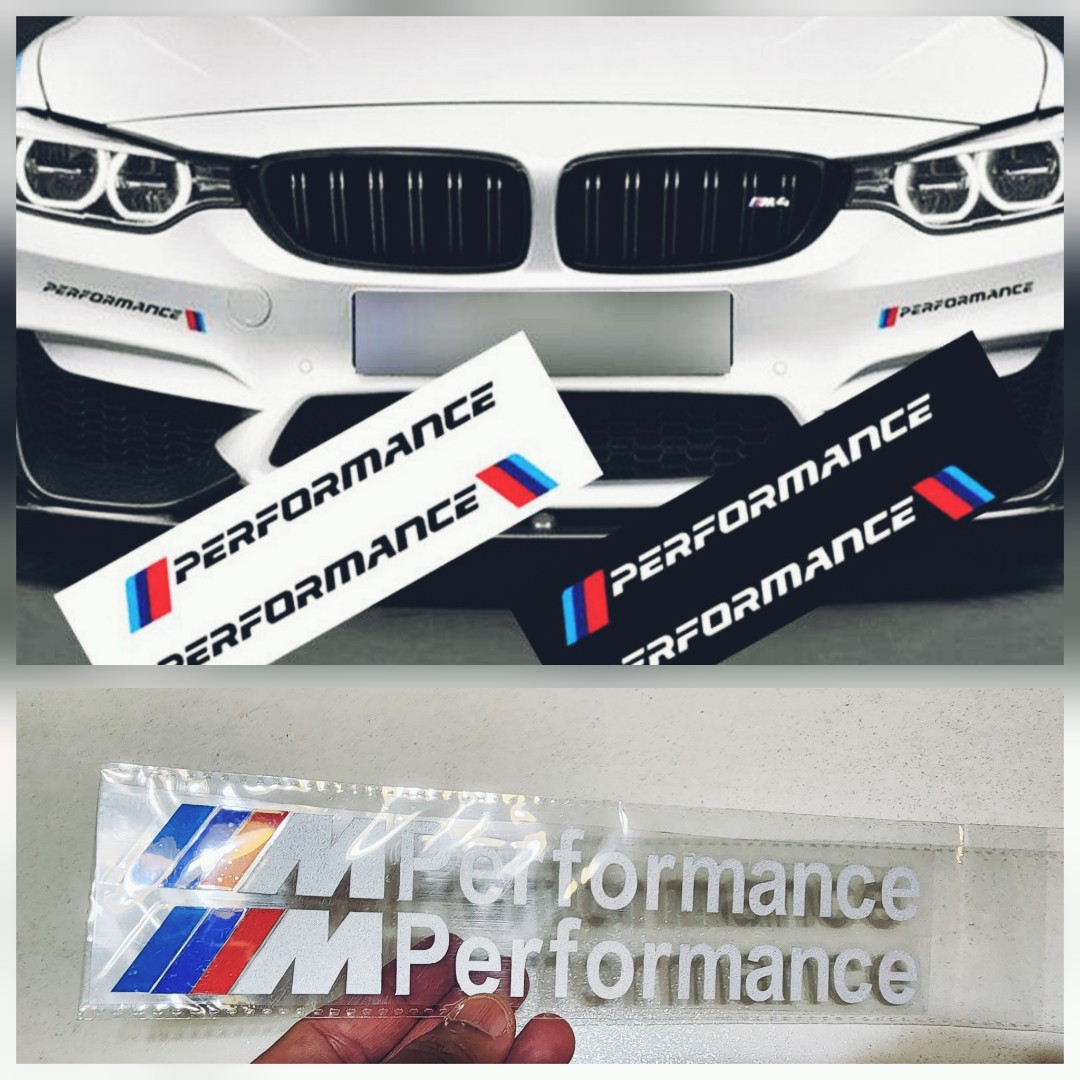BN BMW M Performance Car Stickers, Car Accessories, Accessories on