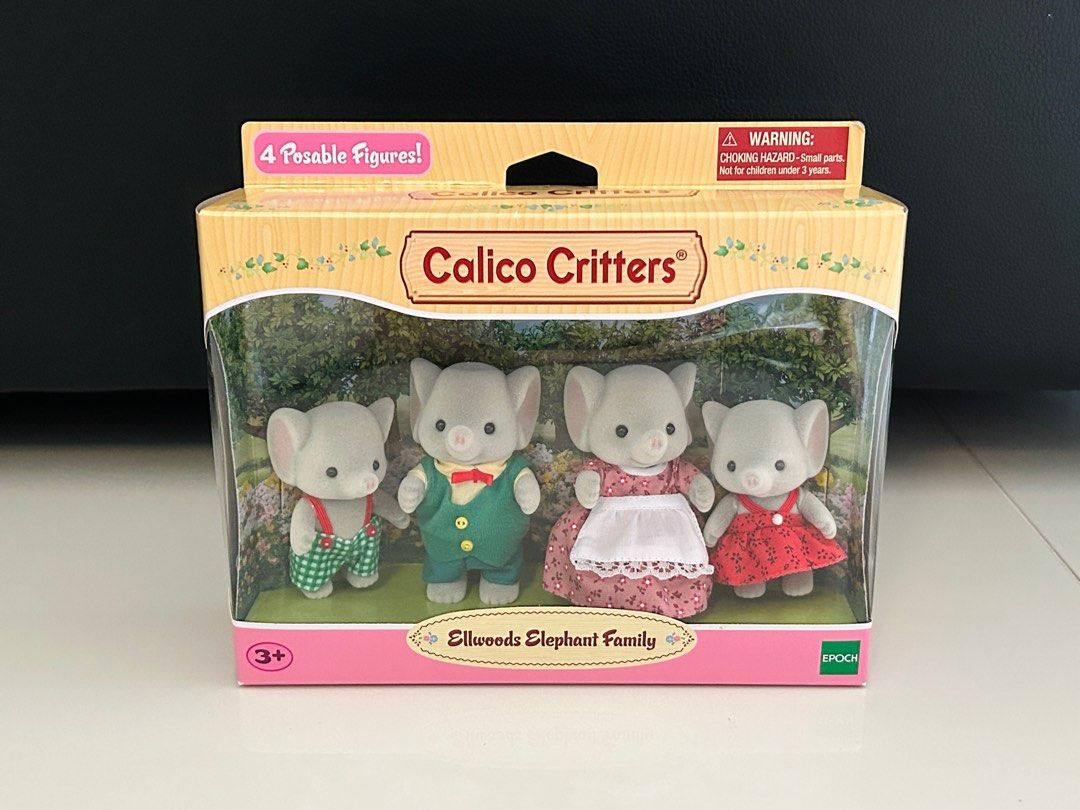 Calico critters ellwoods elephant sales family