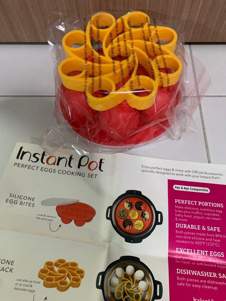 BNIP Instant Pot official Eggs Cooking Set Furniture Home Living Kitchenware Tableware Other Kitchenware Tableware on Carousell