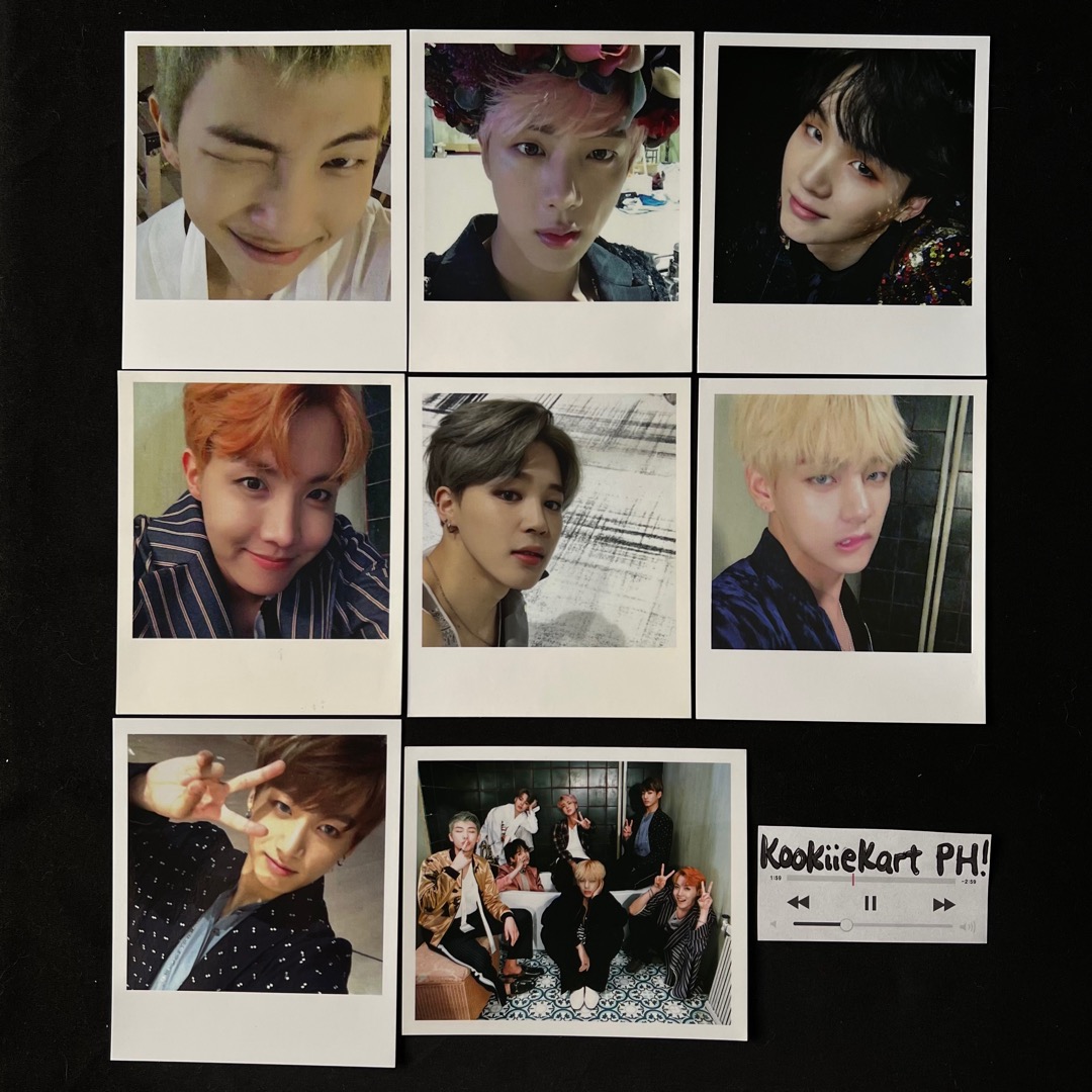 BTS SET Wings OT7 Photocard Set RM Namjoon Jin Suga Yoongi Jhope Hobi