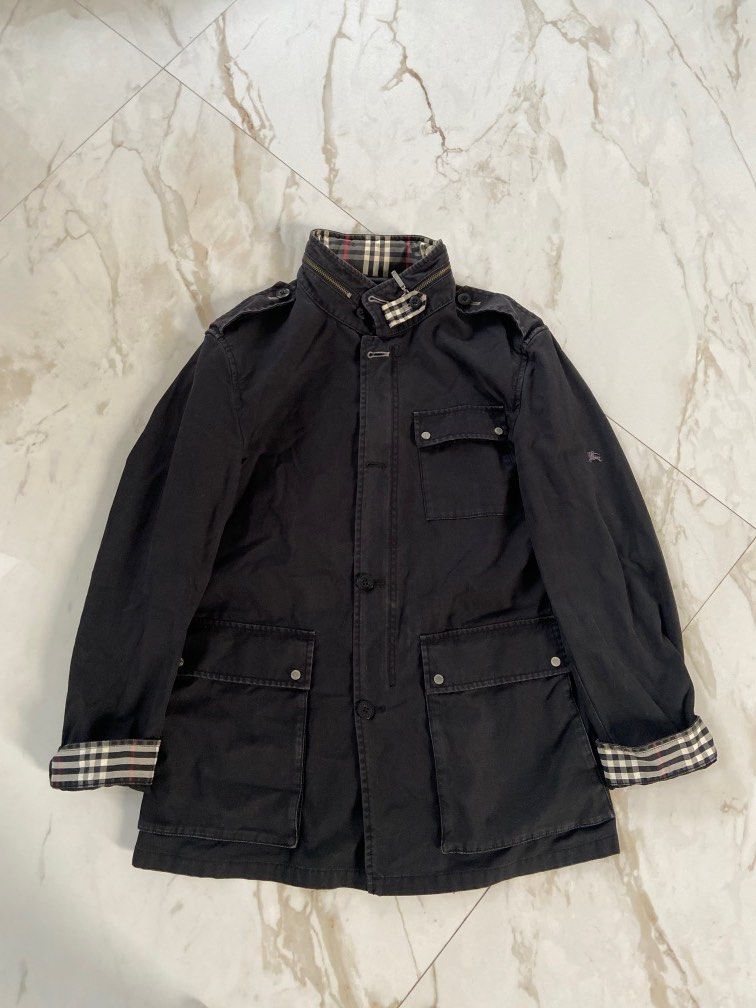 お得最新品【70\'s】Vintage Burberry jacket M-65 ジャケット・アウター