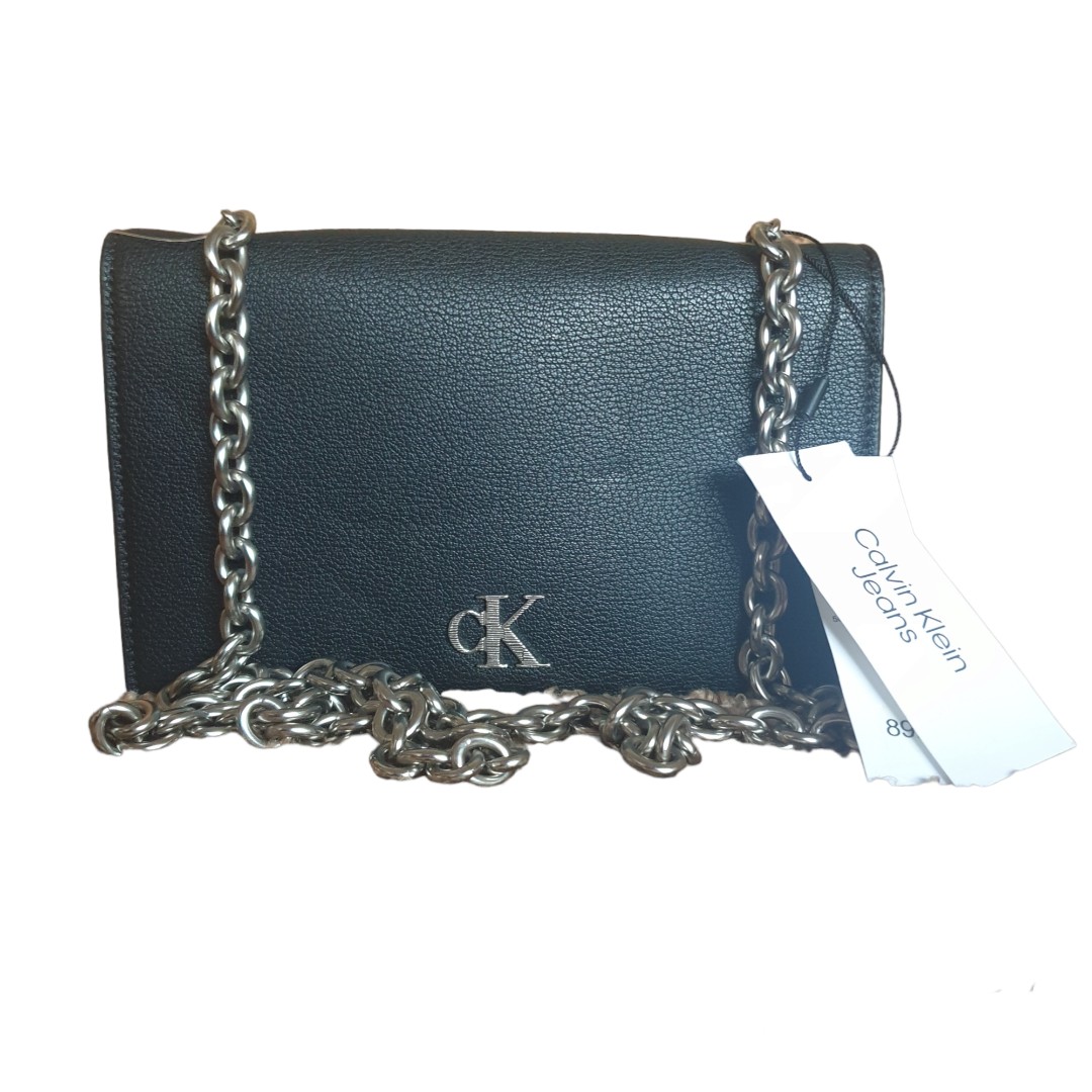 Minimal Monogram Chain Strap Wallet, Calvin Klein in 2023